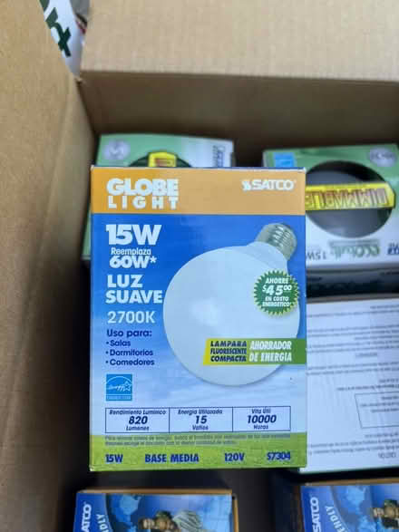 Photo of free Globe Lights - compact fluorescent (Midtown Palo Alto) #3