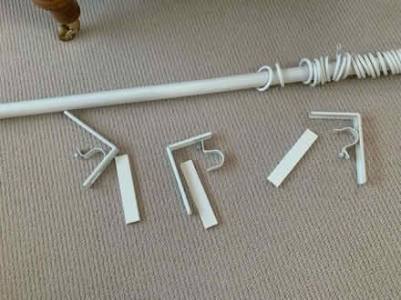 Photo of free IKEA curtain pole with 3 brackets (Bosham, PO18) #1