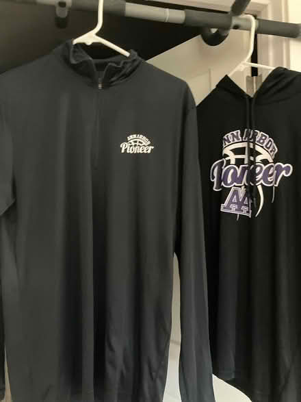 Photo of free Pioneer HS hoodie and quarter zip (Southwest Ann Arbor) #1