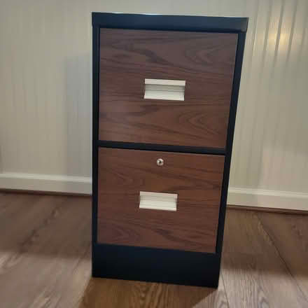 Photo of free Metal file cabinet (Severn) #1