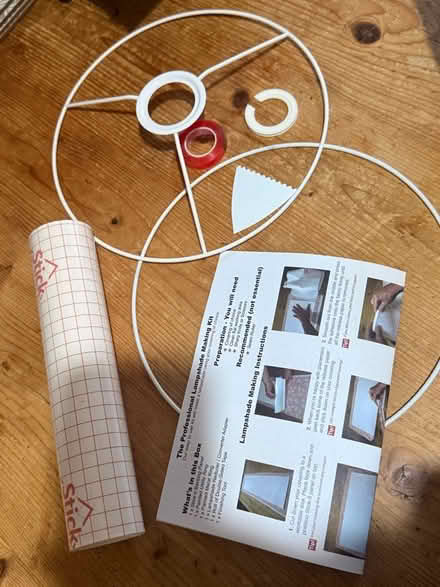 Photo of free Lampshade making kit (Temple Cowley OX4) #1