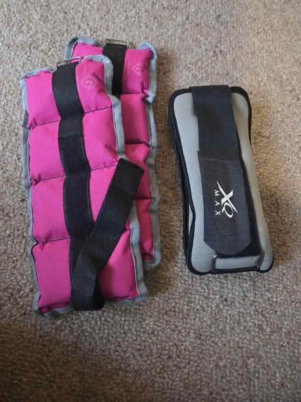 Photo of free 2 x sets of ankle/ arm weights. (Caterham CR3) #1