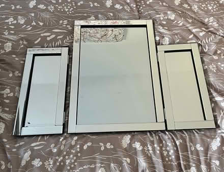 Photo of free Triple vanity mirror- needs screws (Hereford HR4) #1