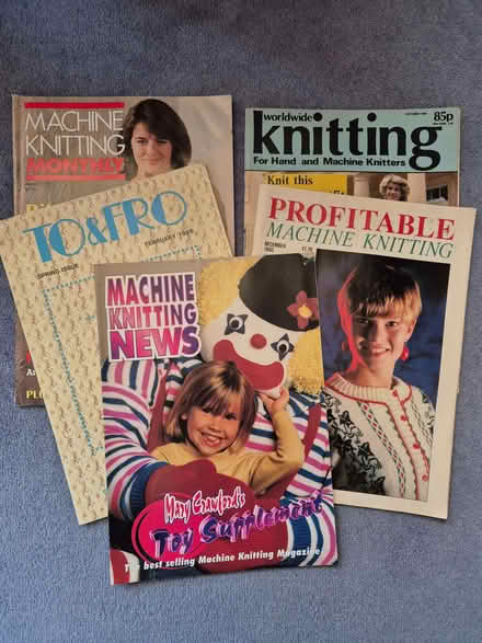 Photo of free Machine Knitting Magazines (Hampreston BH22) #1