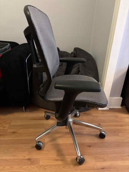 Photo of free Grey/Black office/gaming chair (Enfield) #3