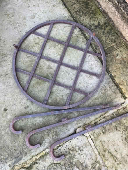 Photo of free Large metal stand for chiminea (Harrogate HG2) #1