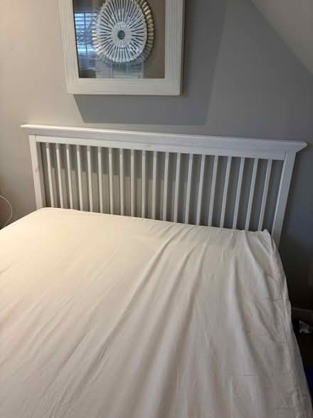 Photo of free Double bed and mattress (Hitchin Herts) #3