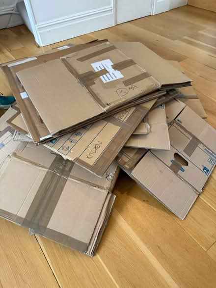 Photo of free Moving boxes (East Dulwich) #1