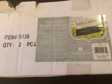 Photo of free Wedding/event chalkboards (St Albans AL3) #2