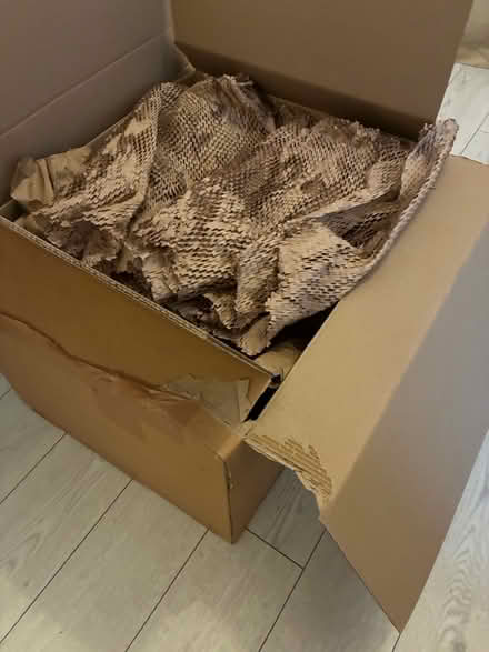 Photo of free Packing box with paper (CF23 Cardiff) #1
