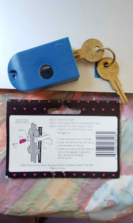 Photo of free Ski Key lock (Barford, near Warwick CV35 8EX) #1