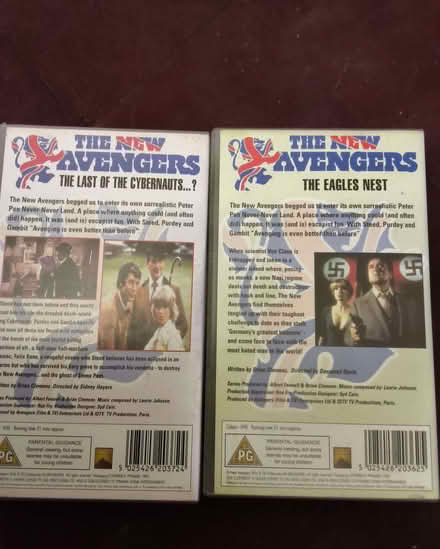 Photo of free The New Avengers videos on VHS (Gosport PO12) #2