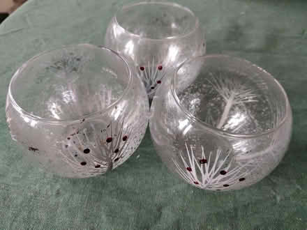 Photo of free Festive candle bowls (Benslow SG5) #1