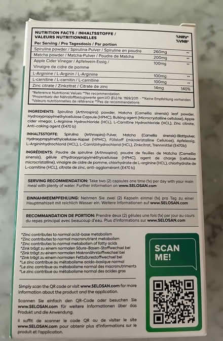 Photo of free Selosan Metabolism Support pills (Maidenhead SL6) #2