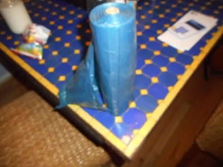 Photo of free roll of dog poop bags #1