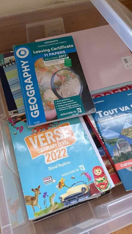 Photo of free Leaving cert books (Dublin) #1