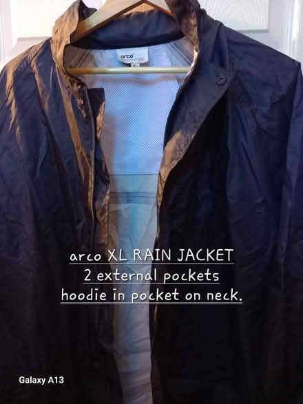 Photo of free ARCO XL rain jacket (IP1) #1