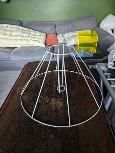 Photo of free 2 lampshade frames (Hove) #3