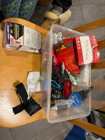 Photo of free Bicycle gear (Randolph Hills (Ashley Drive)) #1