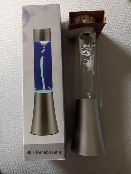 Photo of Blue Tornado Lamp (RG64BY) #2