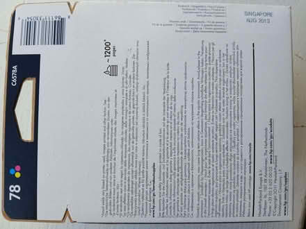 Photo of free HP 78 Printer Cartridge (Bussage GL6) #2