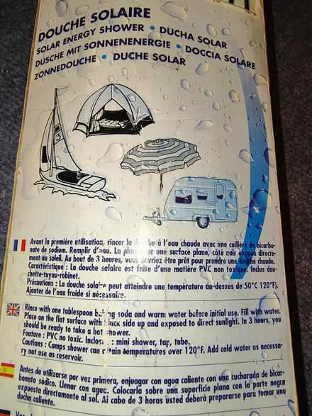 Photo of free Solar shower (Yardley Wood B14) #2