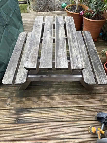 Photo of free Child’s picnic bench (West Norwood SE27) #1