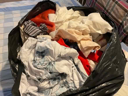 Photo of free Binbag of cotton/linen scraps (Wimborne BH21) #2