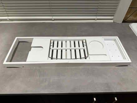 Photo of free White bath caddy (Orpington) #2