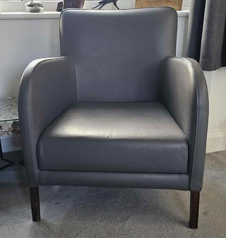 Photo of free Grey/green occasional chair (Eastbourne BN22) #1