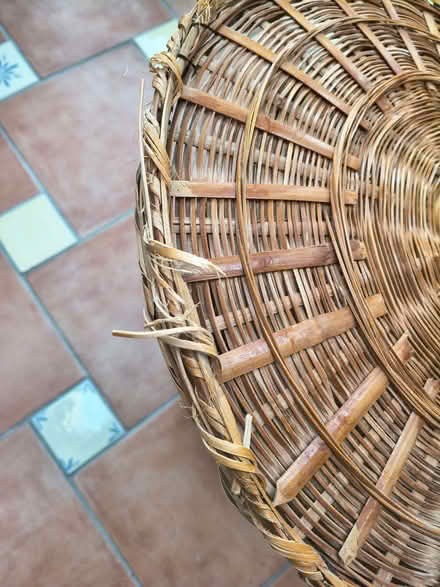 Photo of free Wicker linen basket (New Marston OX3) #2