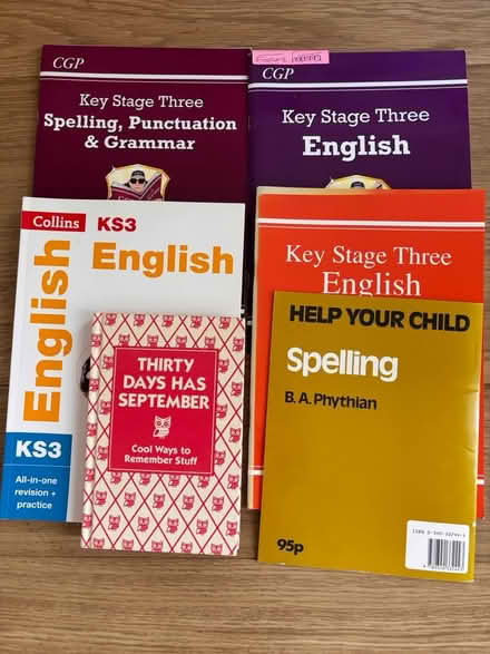 Photo of free KS3 English practice books (Kings Hill ME19) #1