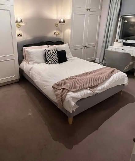 Photo of free Double bed frame (Wimbledon Village) #3