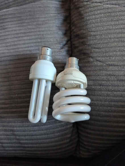 Photo of free Two energy saving lightbulbs, bayonet fitting (Cawston CV22) #1