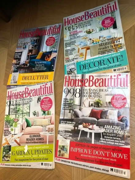 Photo of free House beautiful mags x4 (OX4 Iffley) #1