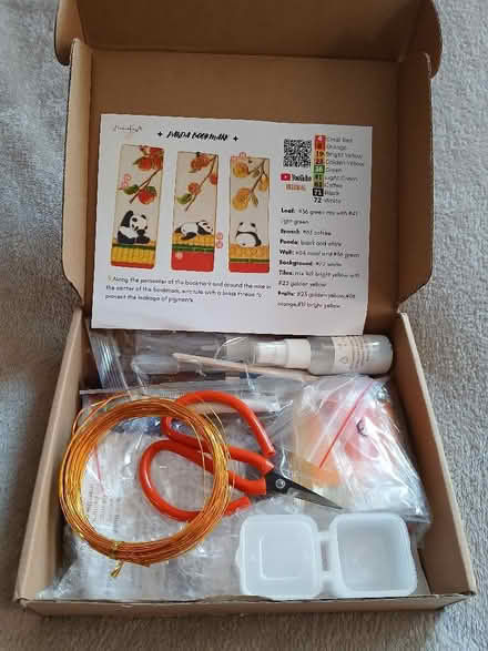 Photo of free Enamel bookmark craft kit (Odd Down) #1