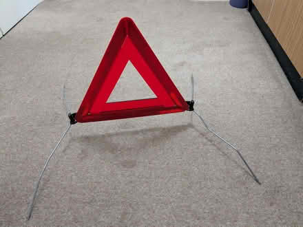 Photo of free Motorist’s Advance Warning Triangle (Bushey Heath WD23) #2