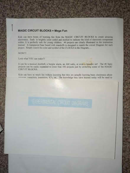 Photo of free Toy circuit set (Home PO15) #2