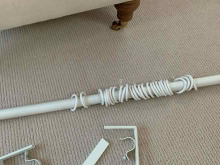 Photo of free IKEA curtain pole with 3 brackets (Bosham, PO18) #2