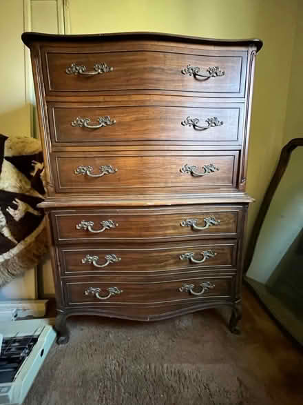 Photo of free vintage tall wood dressers (Mowry landing) #1