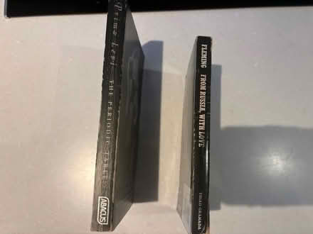 Photo of free 2 books: 1 James Bond 1 Primo Levi (W4) #2