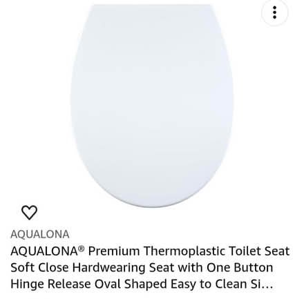 Photo of free White toilet seat (Osmondthorpe LS9) #1