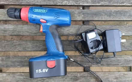 Photo of free Draper 15.6V cordless drill (Central Letchworth) #1