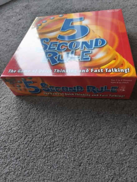 Photo of free 5 Second Rule - board game (Loughborough LE11) #1