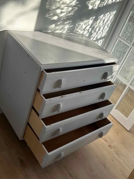 Photo of free White (painted) chest of drawers (Bradford on Avon BA15) #2