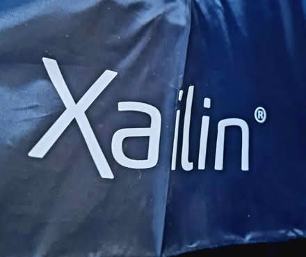 Photo of free 3 new navy umbrellas with logo (Purbrook) #2