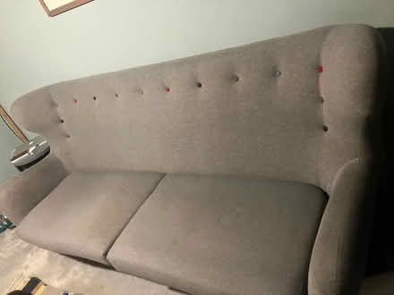 Photo of free Grey 3 seater sofa (Ashbrook SY6) #1