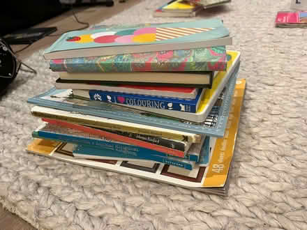 Photo of free Collection of colouring books and crayons (Shepherds Bush W14) #4