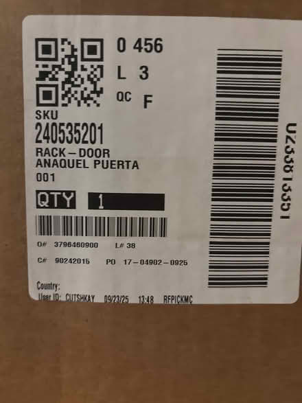 Photo of free Frigidaire door racks (Halfway- Hagerstown) #1