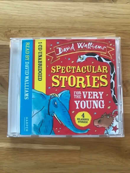 Photo of free David Walliams story CD for very young children (Bromham MK43) #1